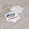Hand & Foot Addict Ceramic Ornament, 3 Shapes