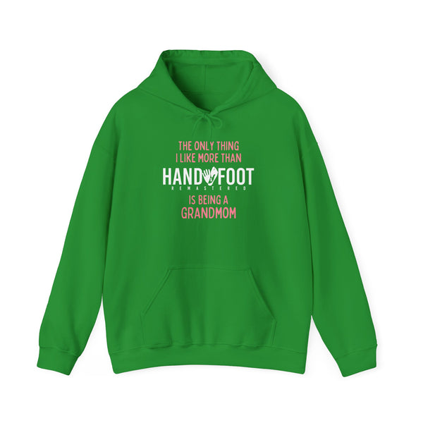 Being a Grandma Hooded Sweatshirt