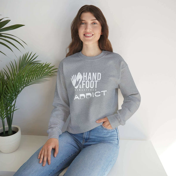 Hand & Foot Addict Unisex Heavy Blend™ Crewneck Sweatshirt
