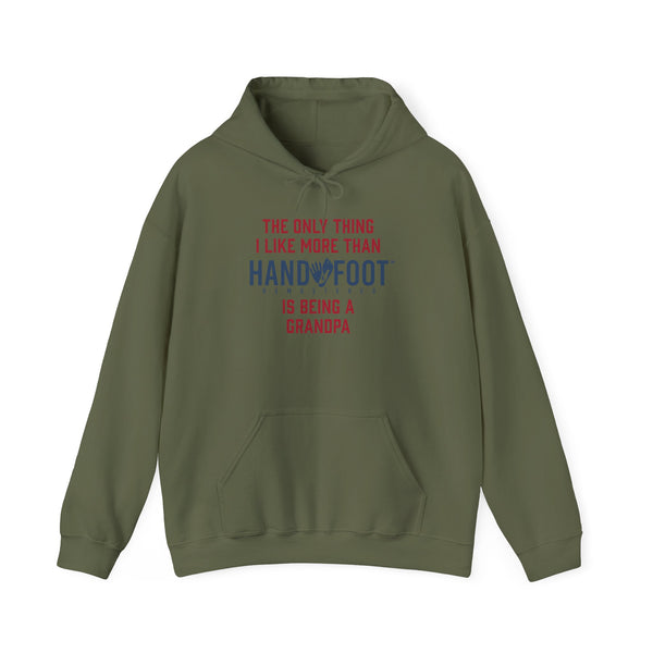 Being a Grandpa Hooded Sweatshirt