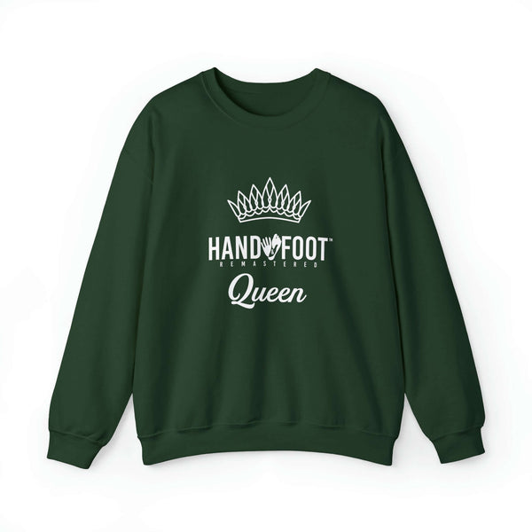 Hand & Foot Queen Unisex Heavy Blend™ Crewneck Sweatshirt