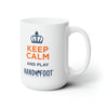 Keep Calm and Play 15oz Ceramic Mug