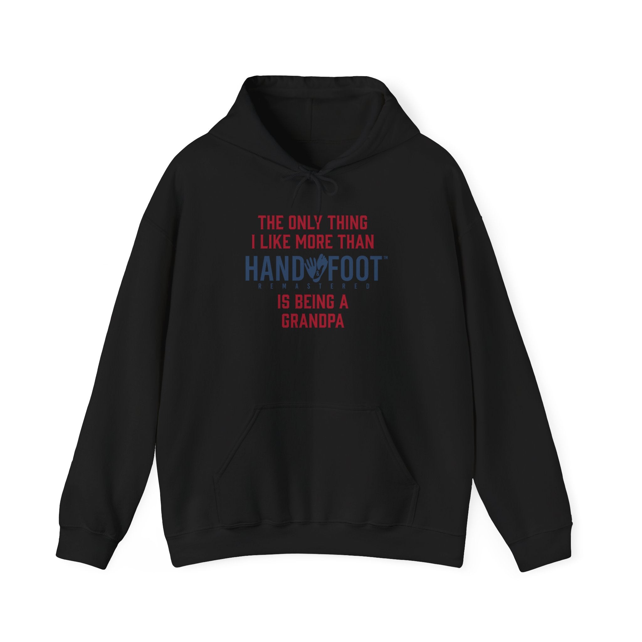 Being a Grandpa Hooded Sweatshirt