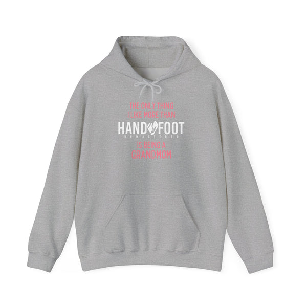 Being a Grandma Hooded Sweatshirt