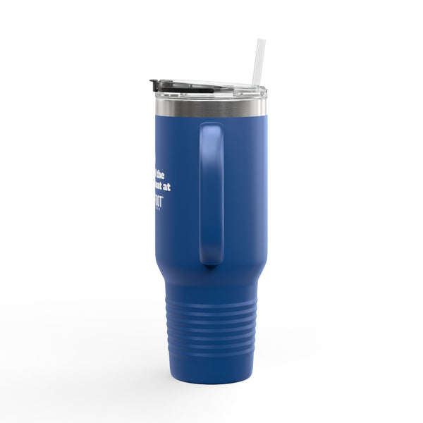 Tears of the People I Beat 40oz Insulated Travel Mug