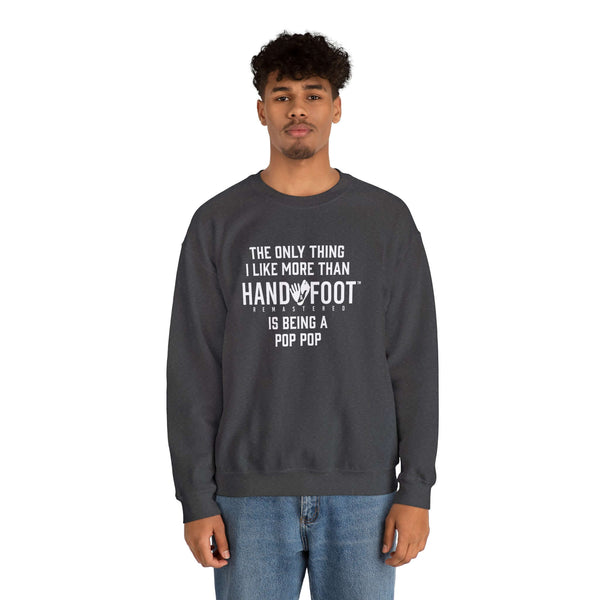 Being a Pop Pop Unisex Heavy Blend™ Crewneck Sweatshirt