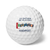 I'd Rather Be Playing Hand & Foot Remastered Golf Balls