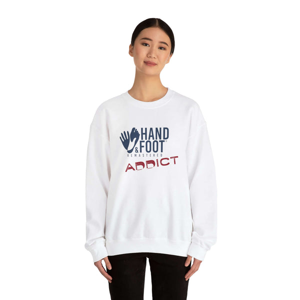Hand & Foot Addict Unisex Heavy Blend™ Crewneck Sweatshirt