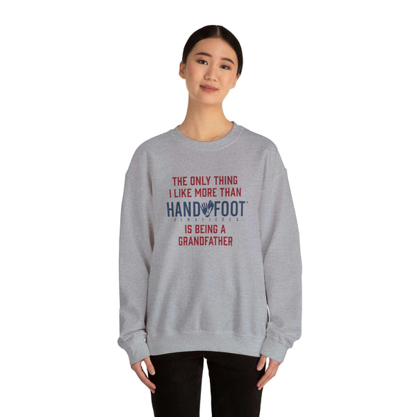 Being a Grandfather Unisex Heavy Blend™ Crewneck Sweatshirt