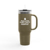 Tears of the People I Beat 40oz Insulated Travel Mug