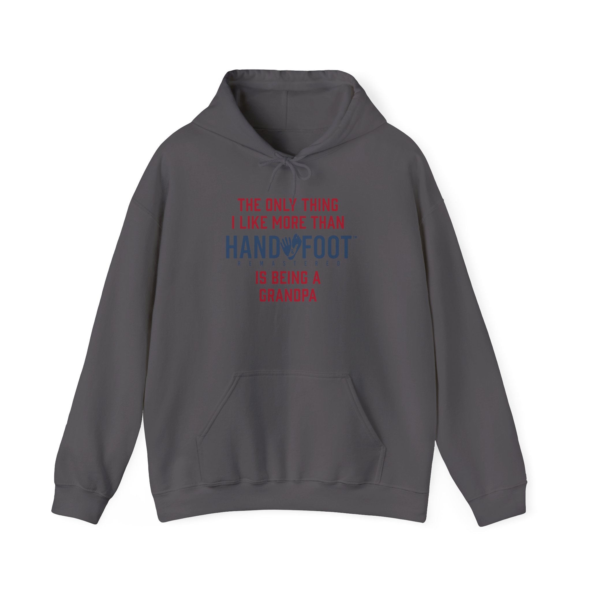 Being a Grandpa Hooded Sweatshirt