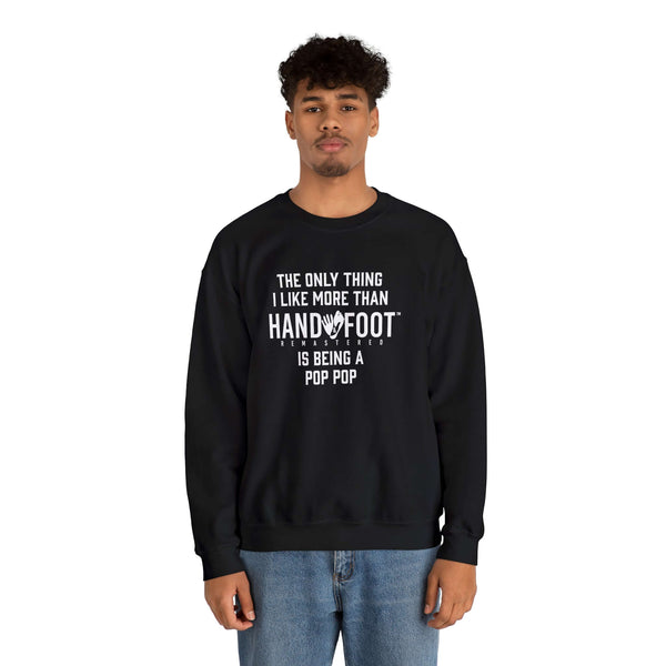 Being a Pop Pop Unisex Heavy Blend™ Crewneck Sweatshirt