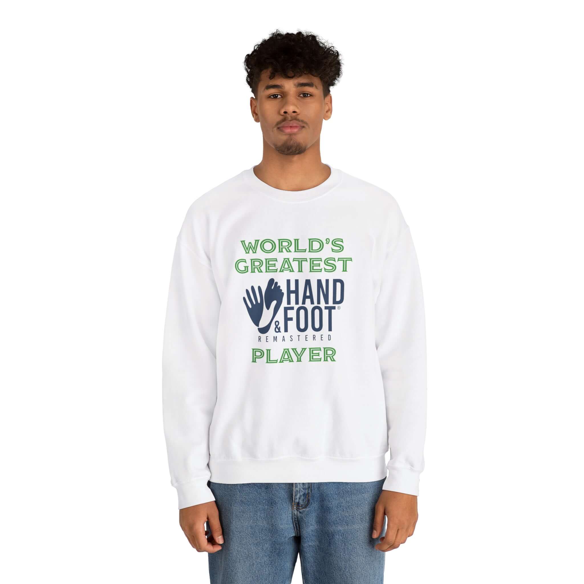 World's Greatest Player Unisex Heavy Blend™ Crewneck Sweatshirt