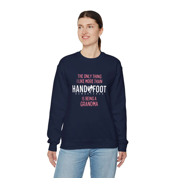Being a Grandma Unisex Heavy Blend™ Crewneck Sweatshirt