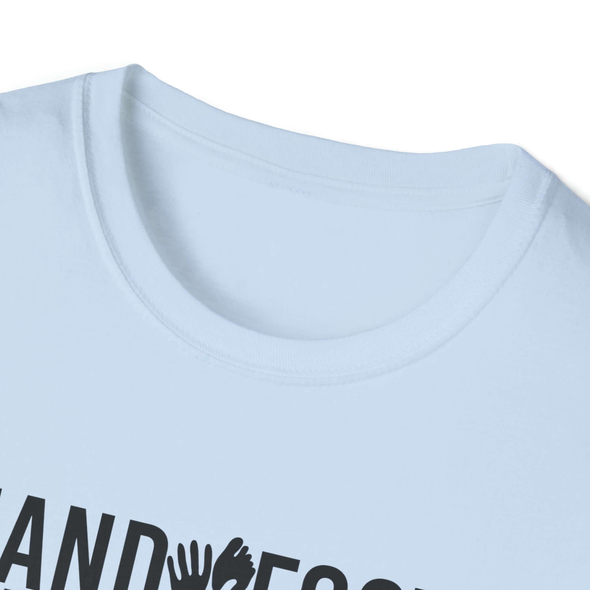 Light blue t-shirt with
