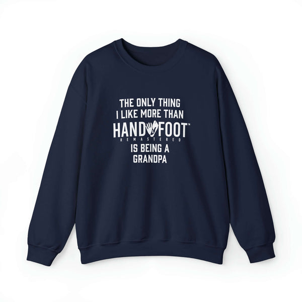 Being a Grandpa Unisex Heavy Blend™ Crewneck Sweatshirt