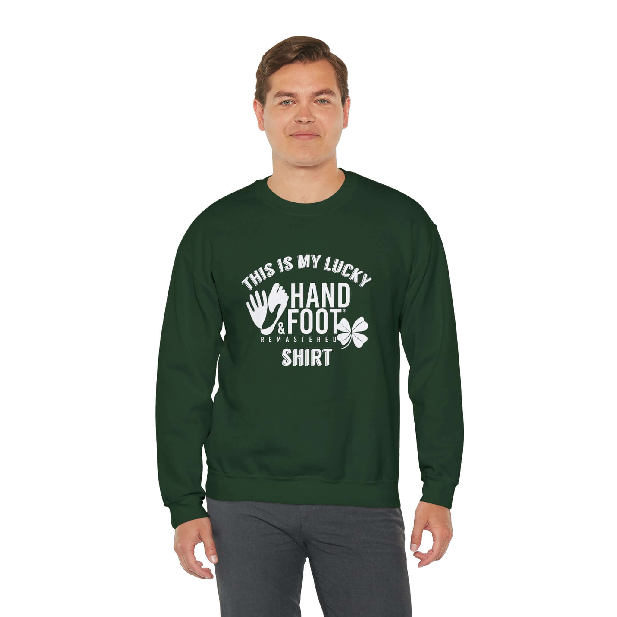 Lucky Unisex Heavy Blend™ Crewneck Sweatshirt