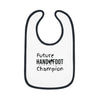 Future Champ Hand & Foot Remastered Baby Bib