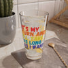 It's My Turn 16oz Hand & Foot Remastered Pint Glass