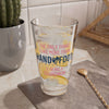 Being a Grandmom 16oz Hand & Foot Remastered Pint Glass