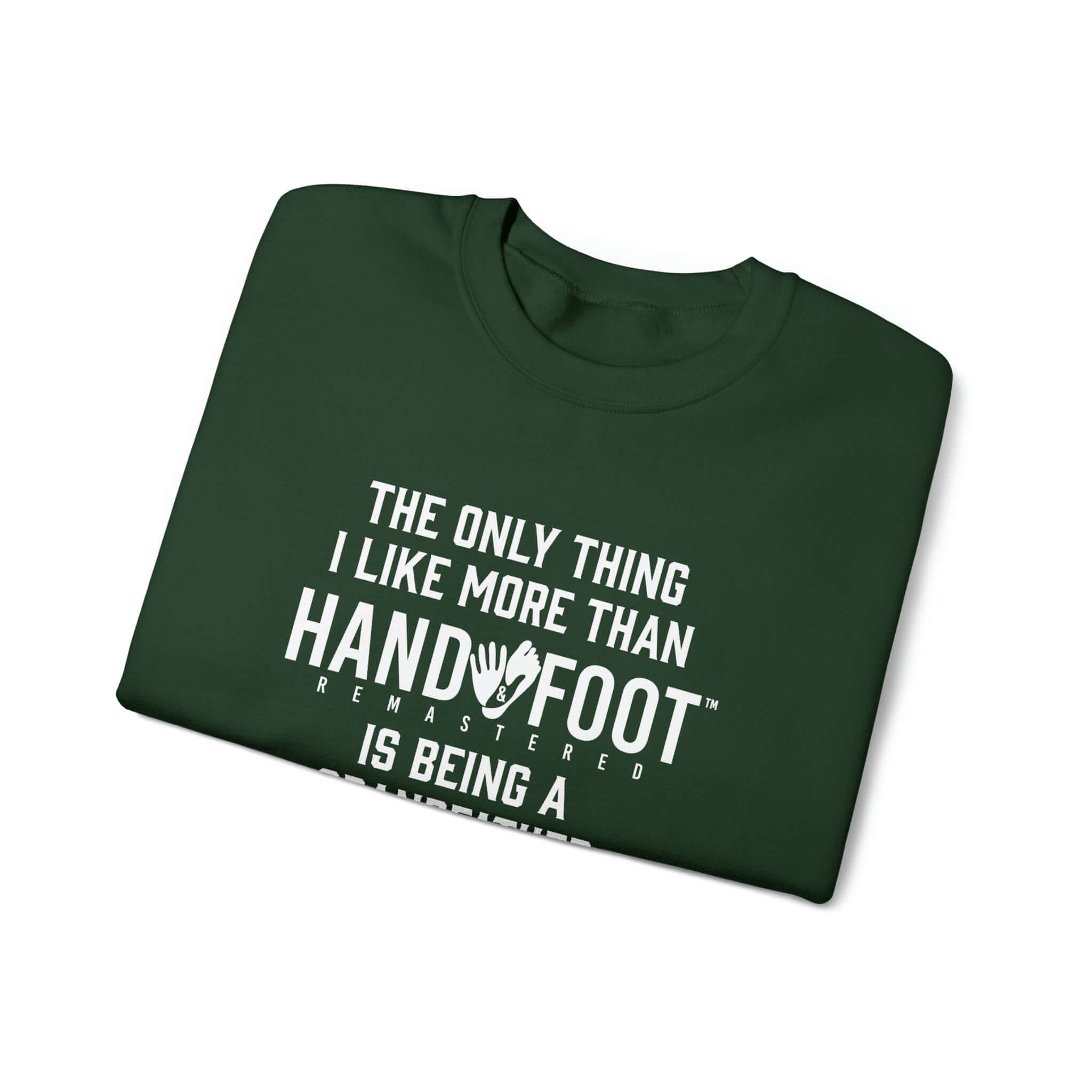Being a Grandfather Unisex Heavy Blend™ Crewneck Sweatshirt