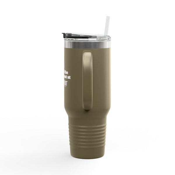 Tears of the People I Beat 40oz Insulated Travel Mug