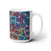 15oz Hand & Foot Remastered Ceramic Mug