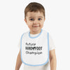 Future Champ Hand & Foot Remastered Baby Bib
