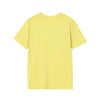 Yellow Being a Grandma Softstyle T-Shirt, made of 100% ring-spun cotton, perfect gift for comfort and elegance.