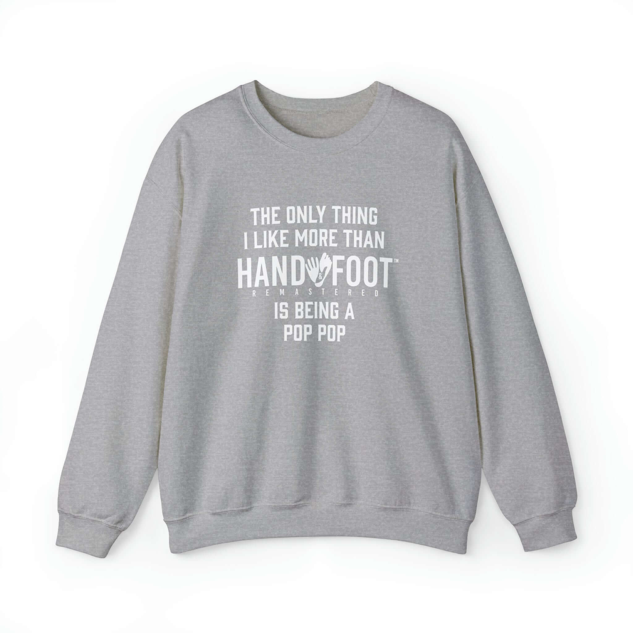 Being a Pop Pop Unisex Heavy Blend™ Crewneck Sweatshirt