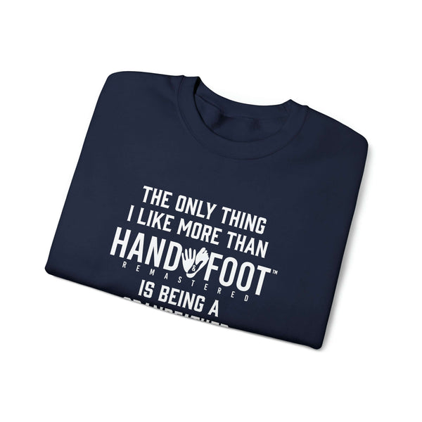 Being a Grandfather Unisex Heavy Blend™ Crewneck Sweatshirt