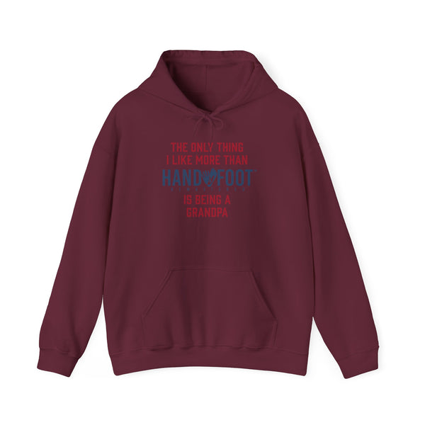 Being a Grandpa Hooded Sweatshirt