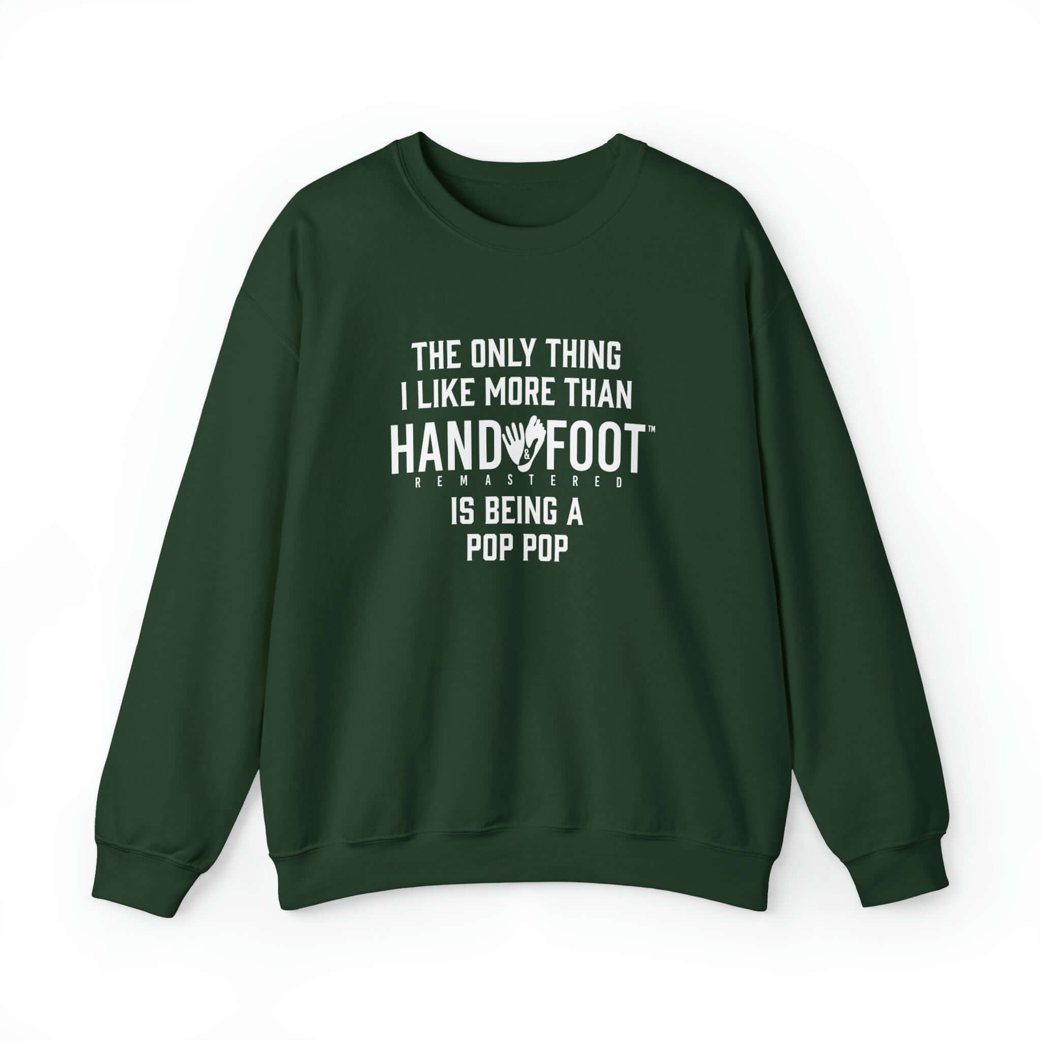 Being a Pop Pop Unisex Heavy Blend™ Crewneck Sweatshirt