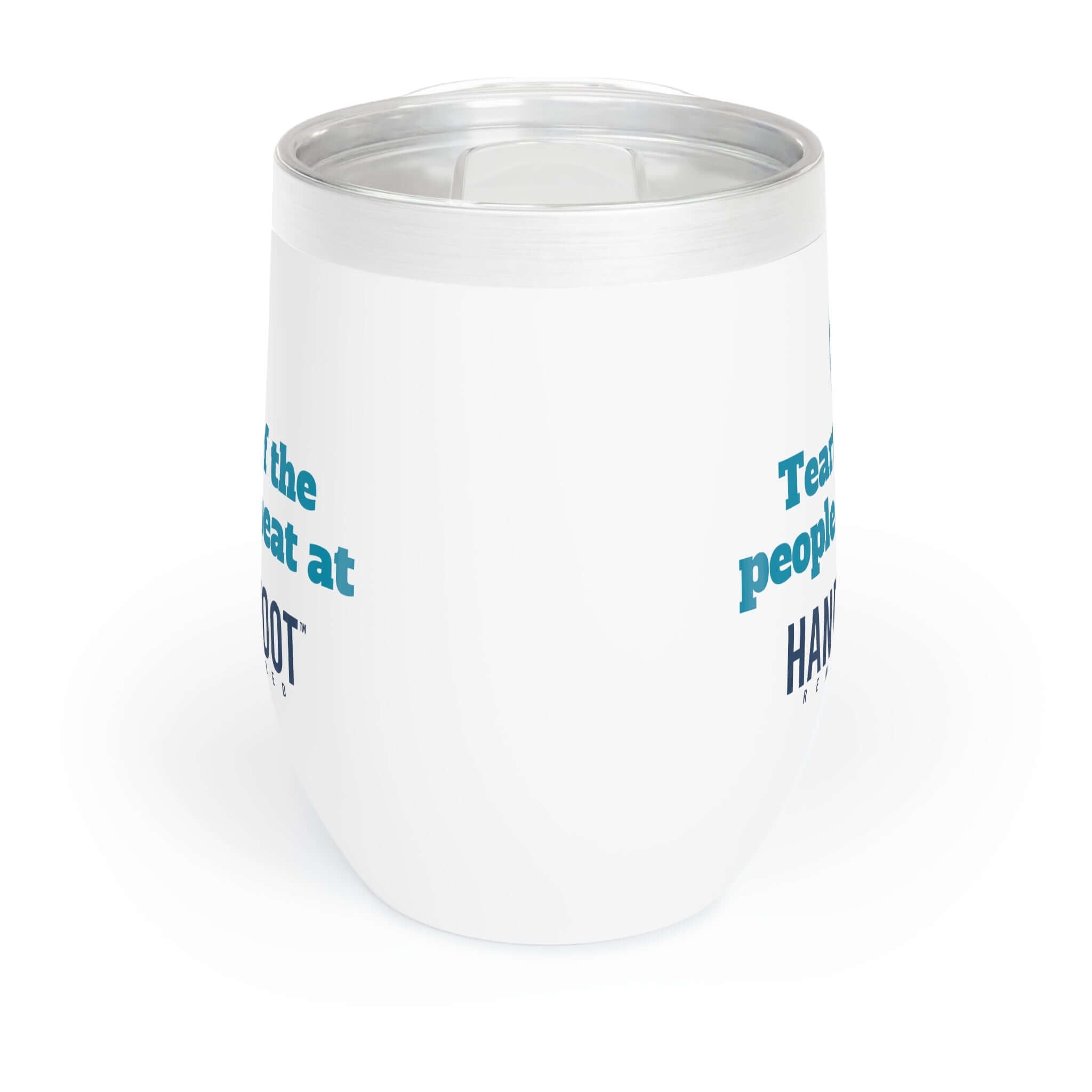 Tears of the People I Beat Wine Tumbler