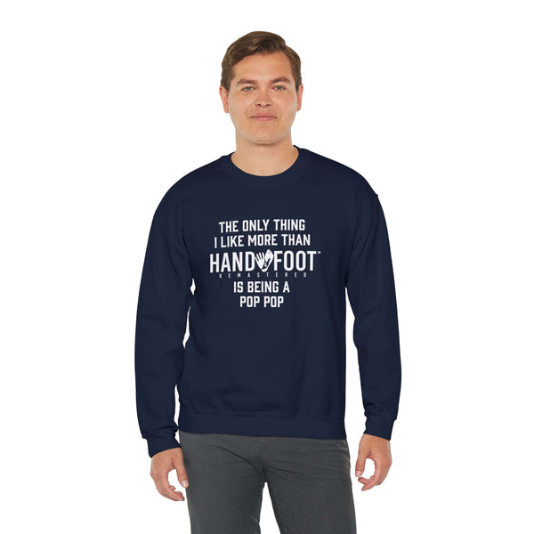 Being a Pop Pop Unisex Heavy Blend™ Crewneck Sweatshirt