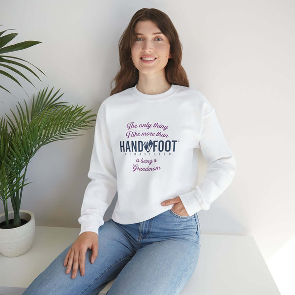 Being a Grandmom Unisex Heavy Blend™ Crewneck Sweatshirt
