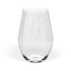 Hand & Foot Stemless Wine Glass, 11.75 oz, elegant white design, made from high-quality glass, perfect for sophisticated wine tasting.