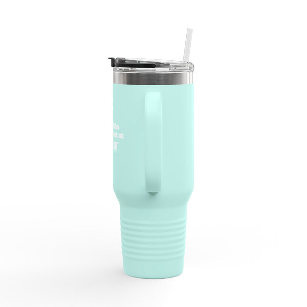 Tears of the People I Beat 40oz Insulated Travel Mug