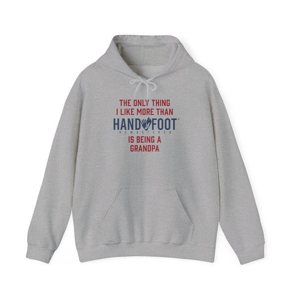 Being a Grandpa Hooded Sweatshirt
