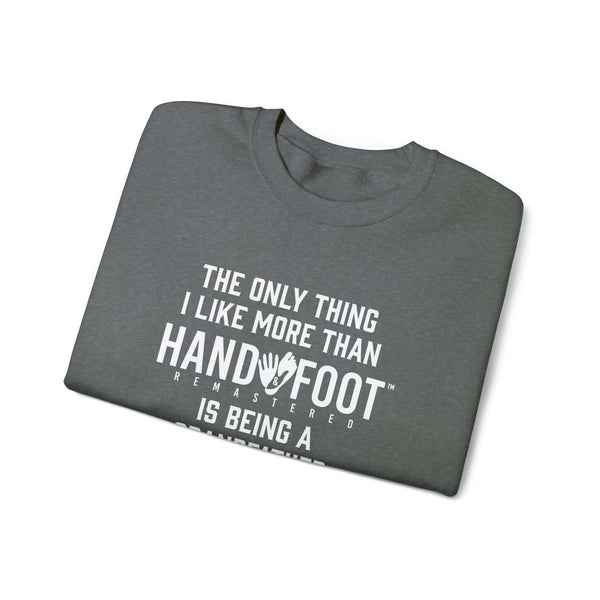 Being a Grandfather Unisex Heavy Blend™ Crewneck Sweatshirt