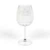 Tears of the People I Beat Hand & Foot Wine Glass