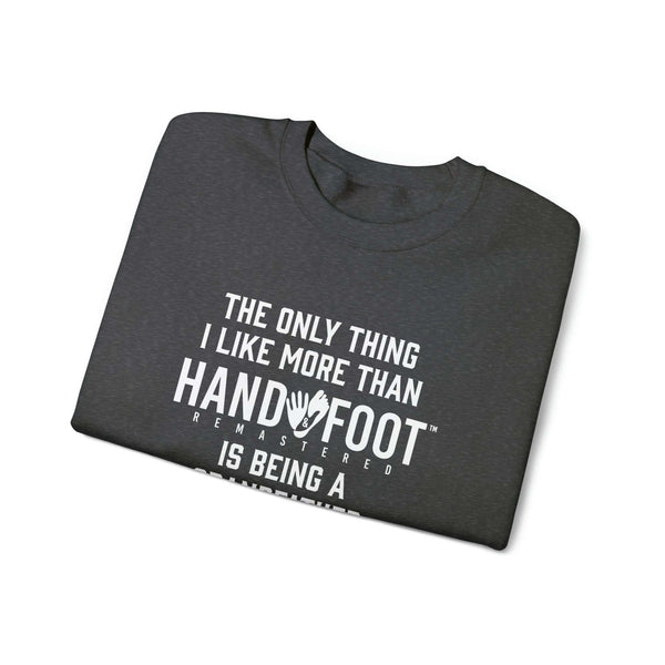 Being a Grandfather Unisex Heavy Blend™ Crewneck Sweatshirt