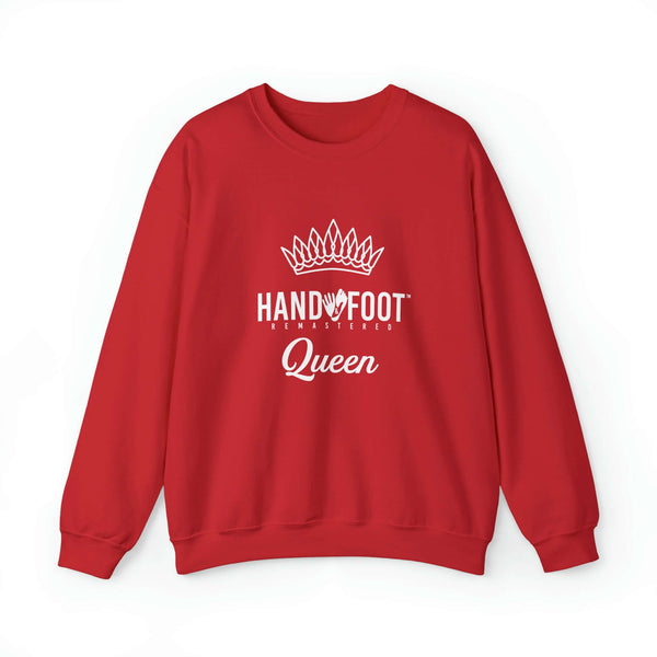 Hand & Foot Queen Unisex Heavy Blend™ Crewneck Sweatshirt
