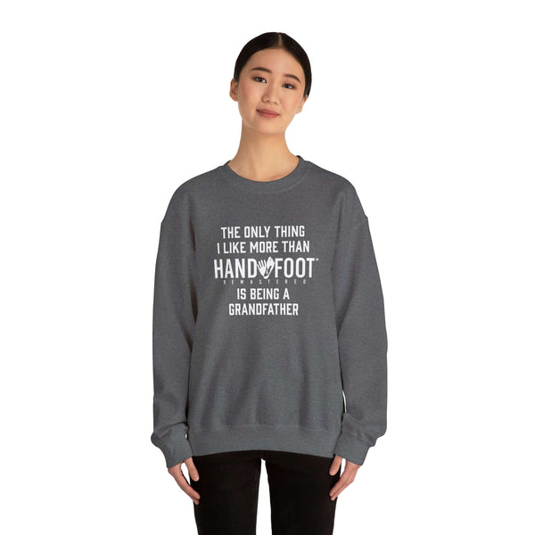 Being a Grandfather Unisex Heavy Blend™ Crewneck Sweatshirt