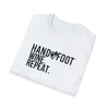 Wine. Repeat. Softstyle T-Shirt