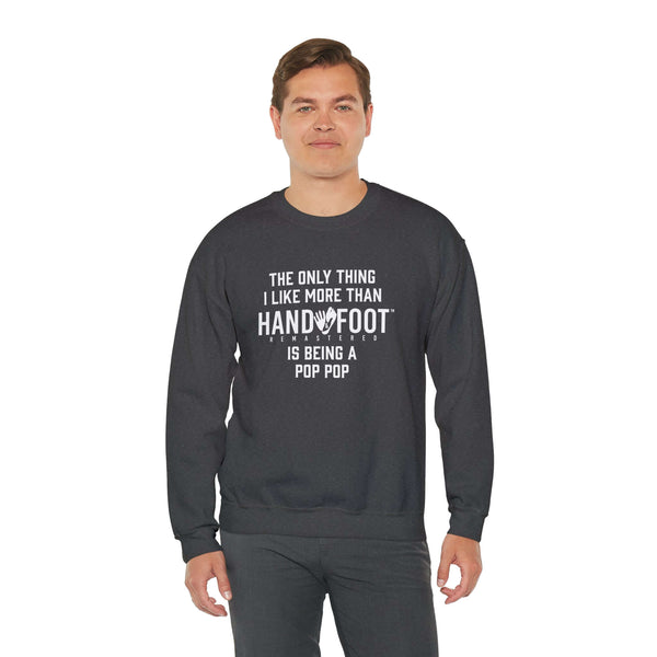 Being a Pop Pop Unisex Heavy Blend™ Crewneck Sweatshirt