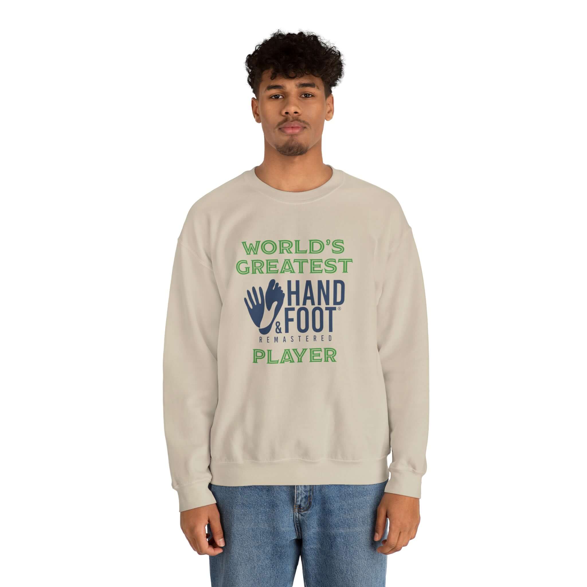 World's Greatest Player Unisex Heavy Blend™ Crewneck Sweatshirt