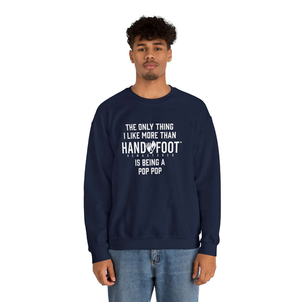 Being a Pop Pop Unisex Heavy Blend™ Crewneck Sweatshirt