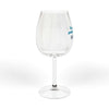 Tears of the People I Beat Hand & Foot Wine Glass