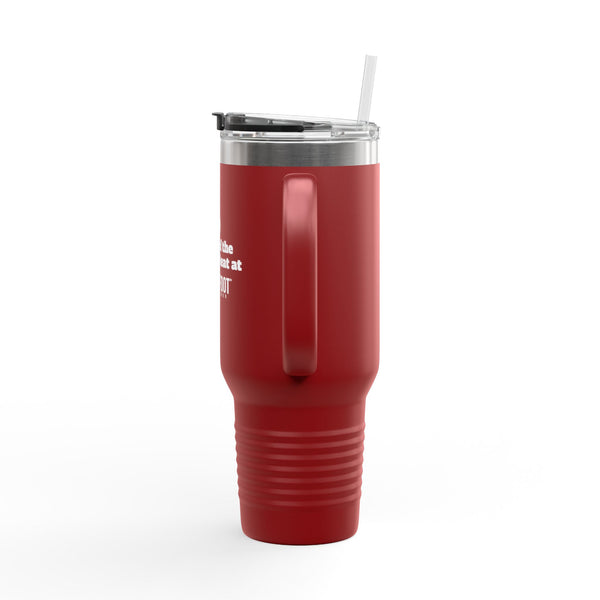 Tears of the People I Beat 40oz Insulated Travel Mug